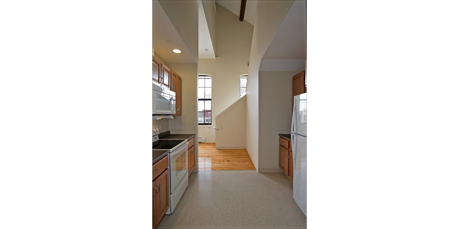 interior of kitchen