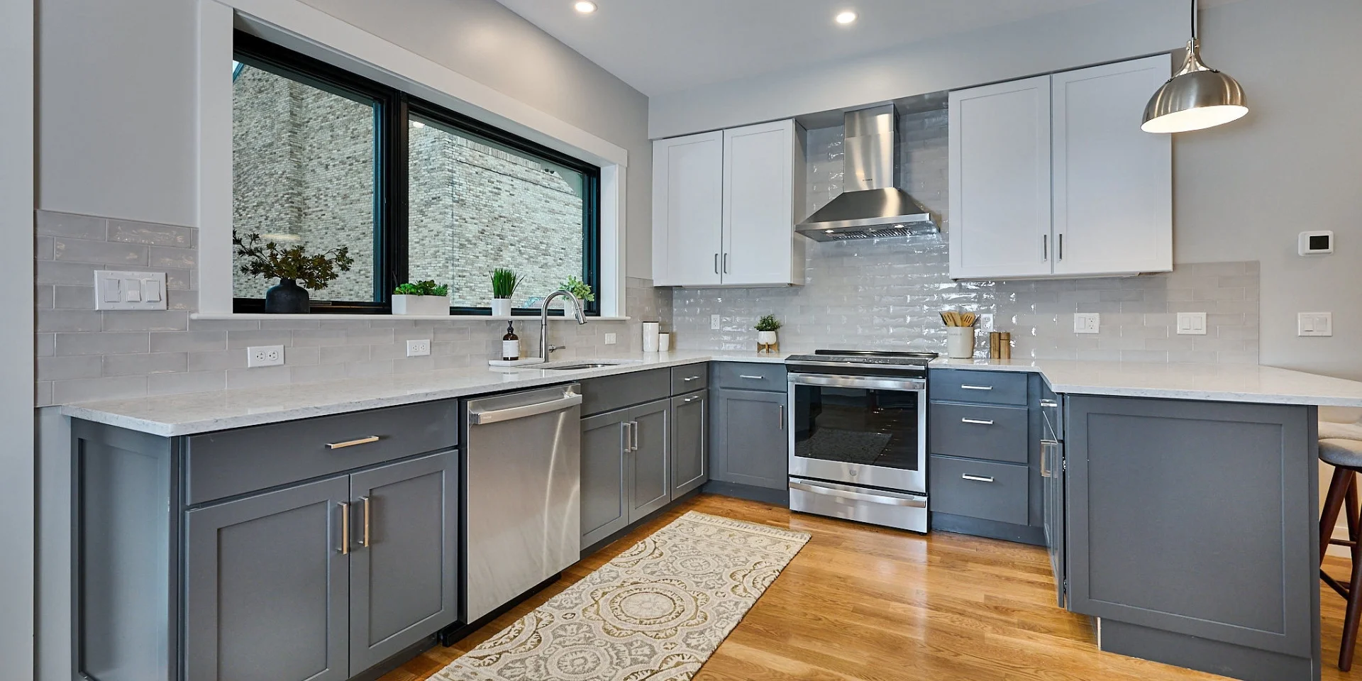 finished kitchen interior