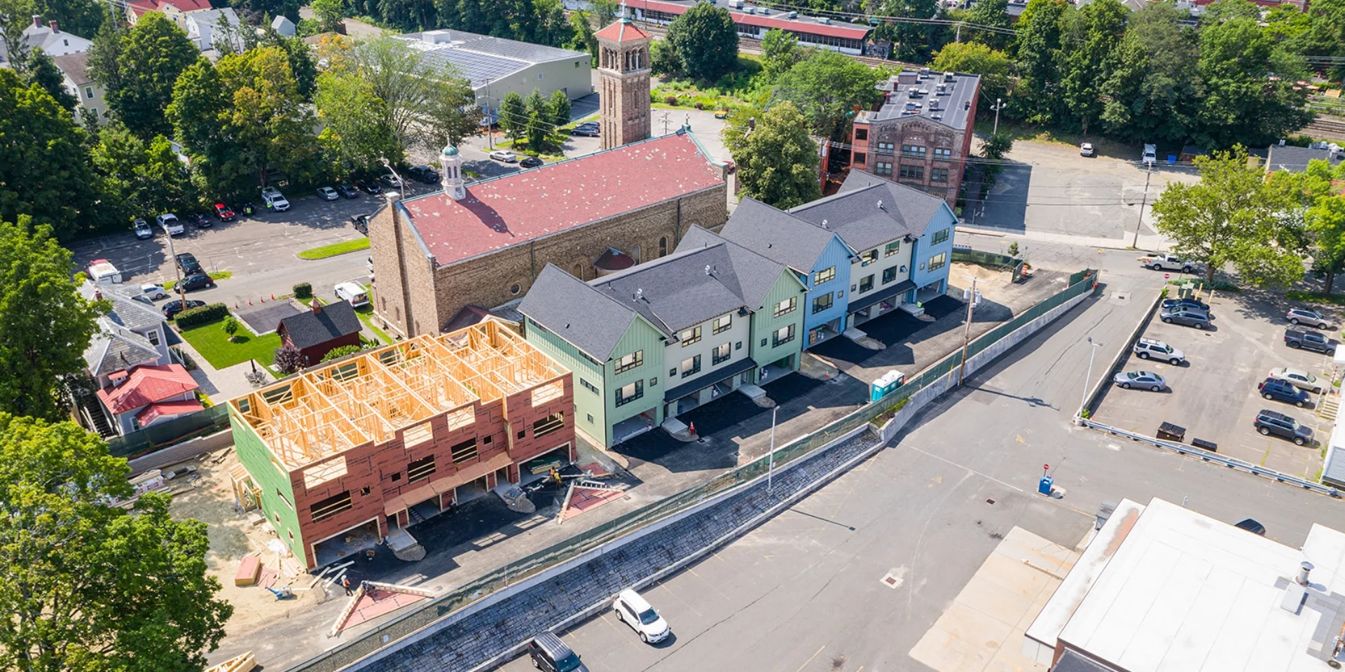 Hawley property under construction