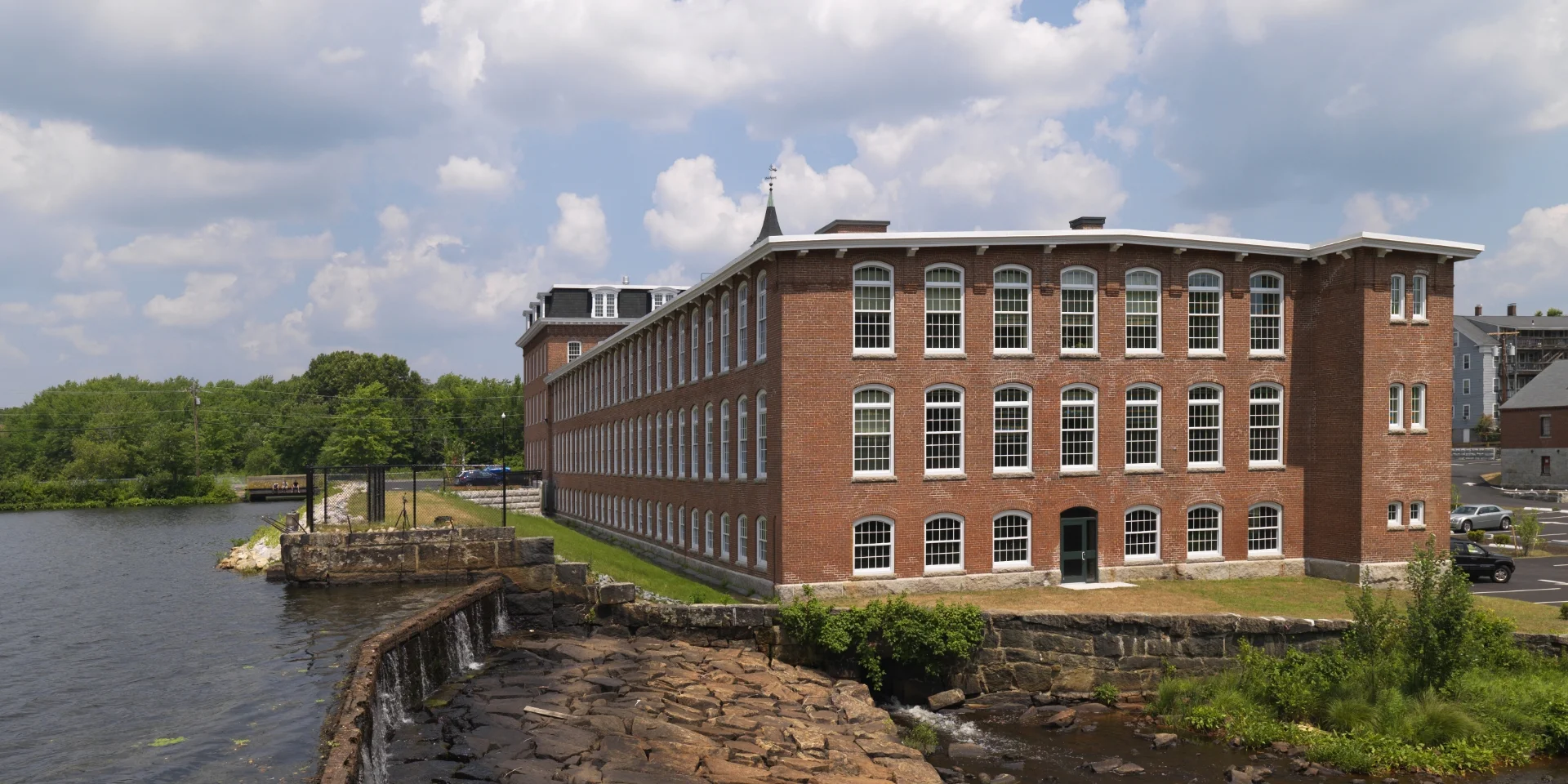 building exterior and river