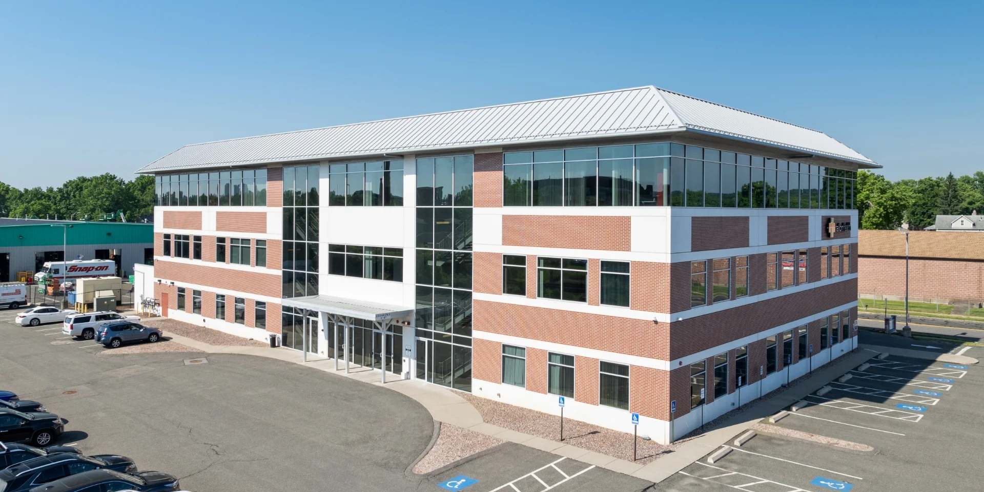 101 Wason Avenue building front exterior corner aerial