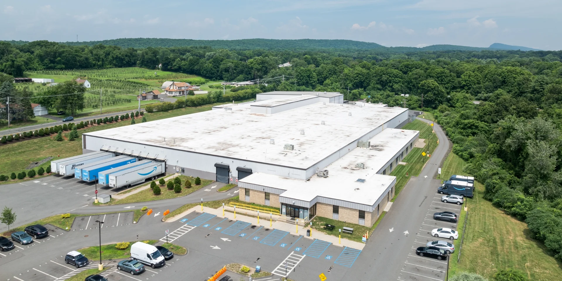 aerial of property