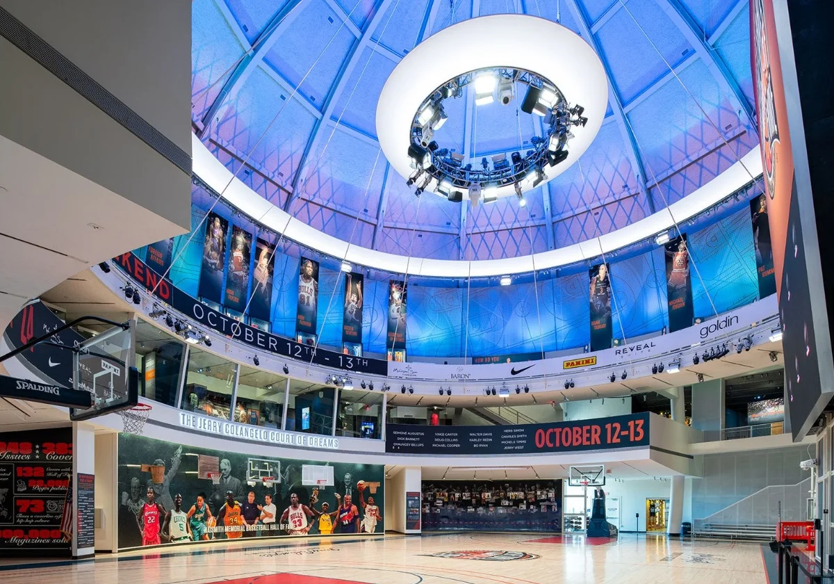 Basketball Hall of Fame interior